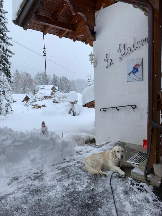 Chalet Le Slalom Arveyes Экстерьер фото