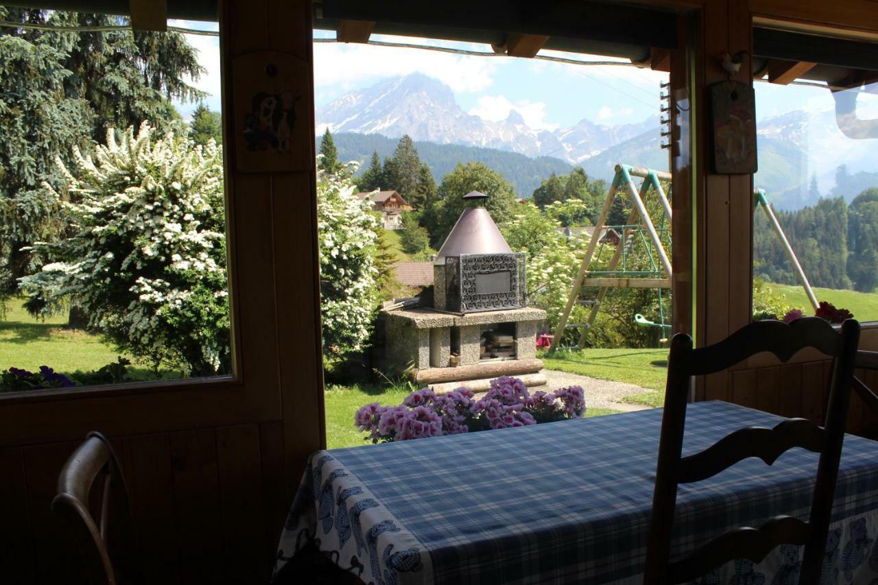 Chalet Le Slalom Arveyes Экстерьер фото